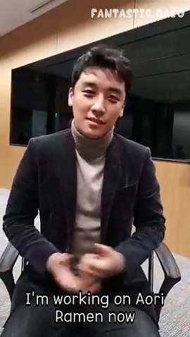 [Eng Sub] 171115 Seungri Aori Ramen Live Interview