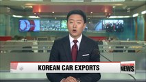 South Korea's car exports to U.S. down after FTA deal, U.S. share of Korean car market up