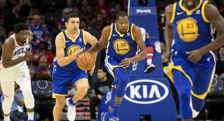 NBA : Des Warriors à réaction renversent les Sixers
