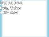 818Shop No17600020038 HiSpeed USB 30 8GB Speichersticks Schwein Dackel 3D rosa