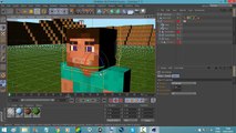 Como fazer animação de Minecraft no Cinema4D