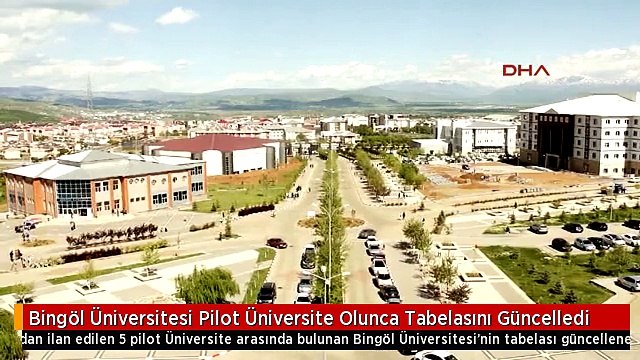 Bingöl Üniversitesi Pilot Üniversite Olunca Tabelasını Güncelledi