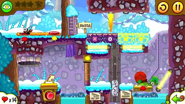 УЛИТКА БОБ #24 - Зимняя история. Часть 5. Мультик ИГРА для детей. Несносный боб 24 на Игрули TV.