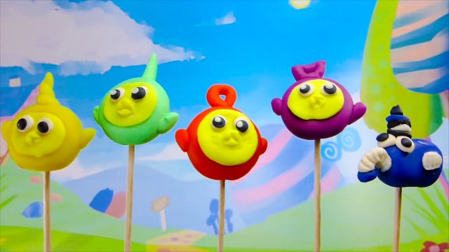 Play-Doh Teletubbies Lollipop Finger Family / Nursery Rhymes and More Lyrics