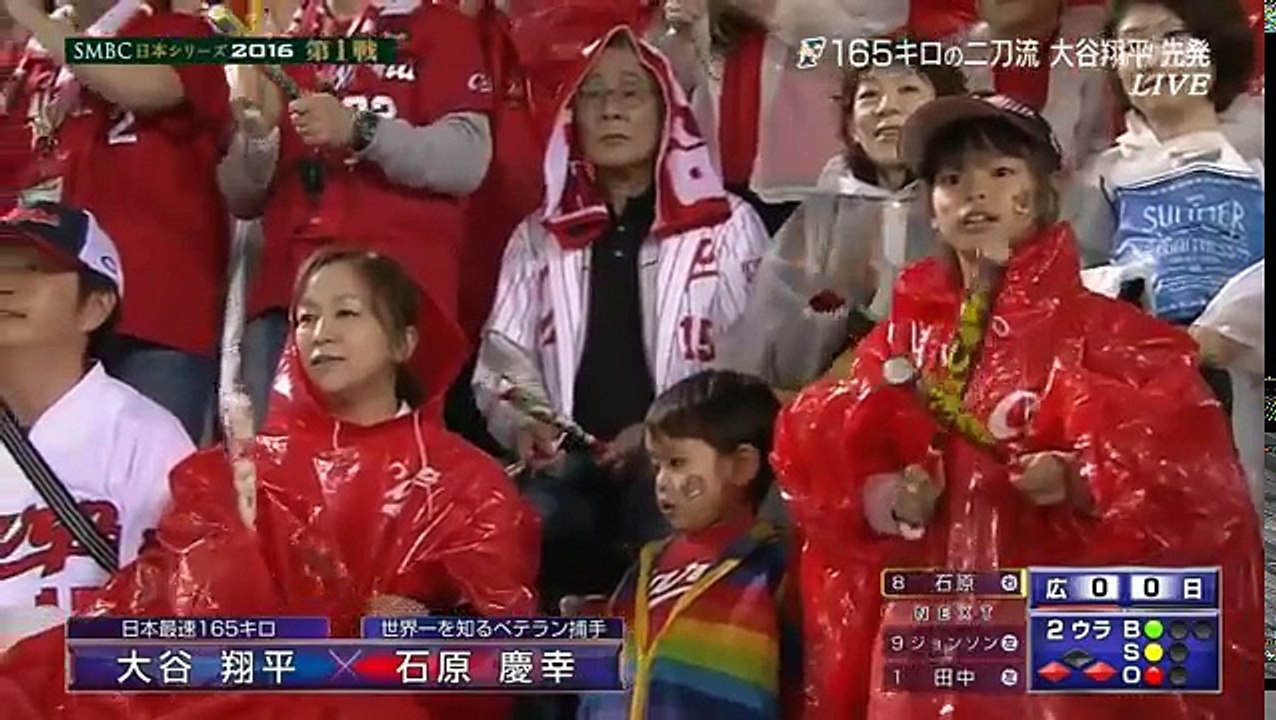 16 10 22 日本シリーズ第１戦 広島 5 1 日本ハム 広島初戦勝利 Video Dailymotion