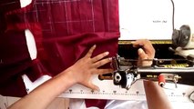 langa blouse&long blouse cutting and stitching in telugu part 1