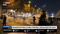 Regardez les images des violences hier soir sur les Champs Elysées où des centaines de personnes manifestaient contre l’