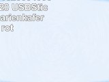 818TEch No16200040064 HiSpeed 20 USBSticks 64GB Marienkäfer 3D rot