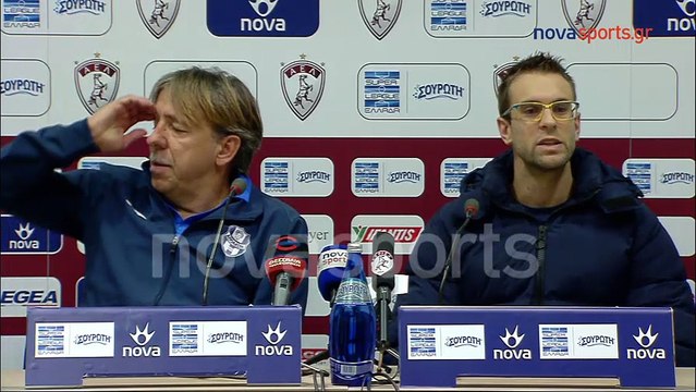 11η ΑΕΛ-Απόλλων Σμύρνης 1-0 2017-18 Συνέντευξη Τύπου (Novasports)