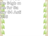 Microcell SDHC 64GB Speicherkarte  64gb micro sd karte für Samsung Galaxy S4 Active