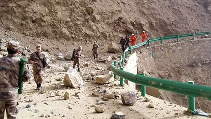 티베트-인도 접경서 밤새 300여 회 여진 / YTN