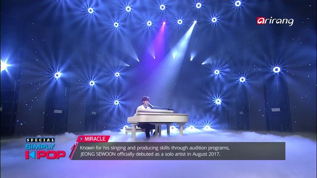 [Simply K-Pop] JEONG SEWOON(정세운) _ MIRACLE(미라클) _ Ep.287 _ 102017