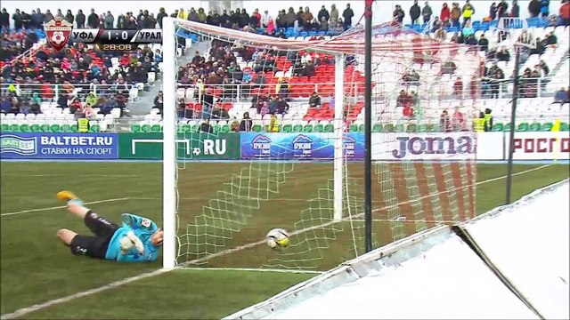 1-0 Dmitry Stotsky Goal Russia Premier Liga - 19.11.2017 FK Ufa 1-0 FK Ural