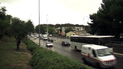 Tous les axes de circulation étaient perturbés ce matin.