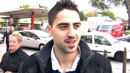 Les Bleus sont arrivés à Marseille, interview des supporters