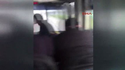 Bursa Şoför ile Yolcunun Kavgası Kamerada