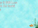 818Shop No50400090008 USBSticks 8 GB Lustiger Musik DJ türkis