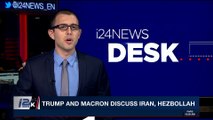 i24NEWS DESK | Trump and Macron discuss Iran, Hezbollah | Sunday, November 19th 2017