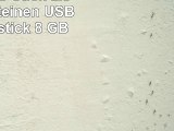 Tomax USB Stick als Herz mit Steinen  USB Speicherstick 8 GB