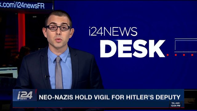i24NEWS DESK | Neo-Nazis hold vigil for Hitler's deputy | Sunday, November 19th 2017