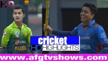 Afghanistan U19 VS Pakistan  U19 Final Full Match Highlights HD