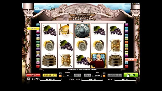Учимся играть в игровой автомат Call of the colloseum - бонусный режим, правила