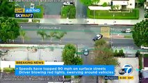 POLICE PURSUIT STOLEN 2000 HONDA CIVIC SHOTS FIRED DRIVER KILLED BELLFLOWER CALIFORNIA 4/25/2017