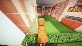 [Tutorial] Minecraft Modern House 20x20 (Plot) HD