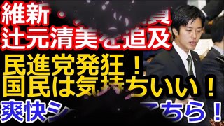 民進党は相変わらず森友問題で予算審議をボイコット。 維新の丸山穂高議員「辻元清美も生コンメール疑惑があるけど、記者会見やらないの？人に言うだけで自分はやらないの」民進党は構わず発狂