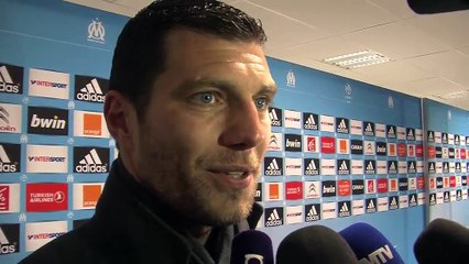 Rémy Vercoutre l'ancien lyonnais a fait un bon match dans les buts caennais