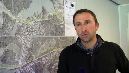 L'interview d'Éric Perez, conducteur des travaux sur le chantier de la RD9.