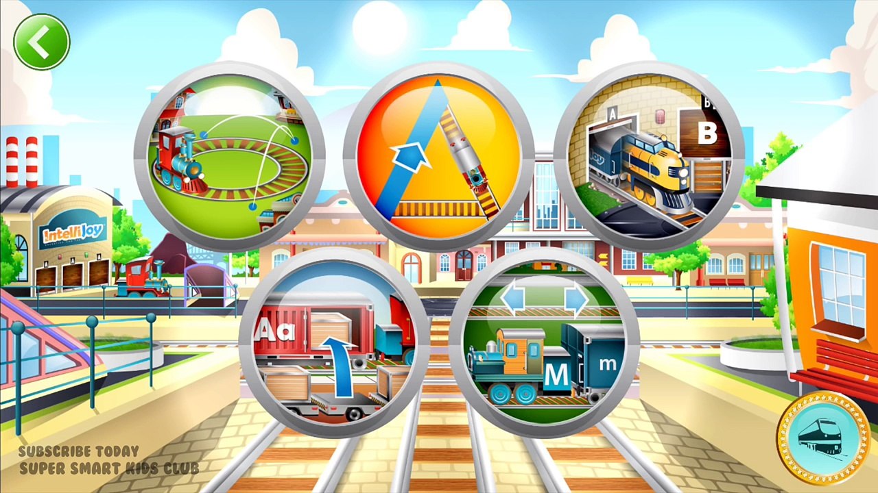 A-Z Handwriting with ABC Letter Train App for Kids