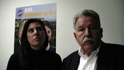 Richard Mallié et Sandra Dalbin seront au second tour sur le canton de Vitrolles