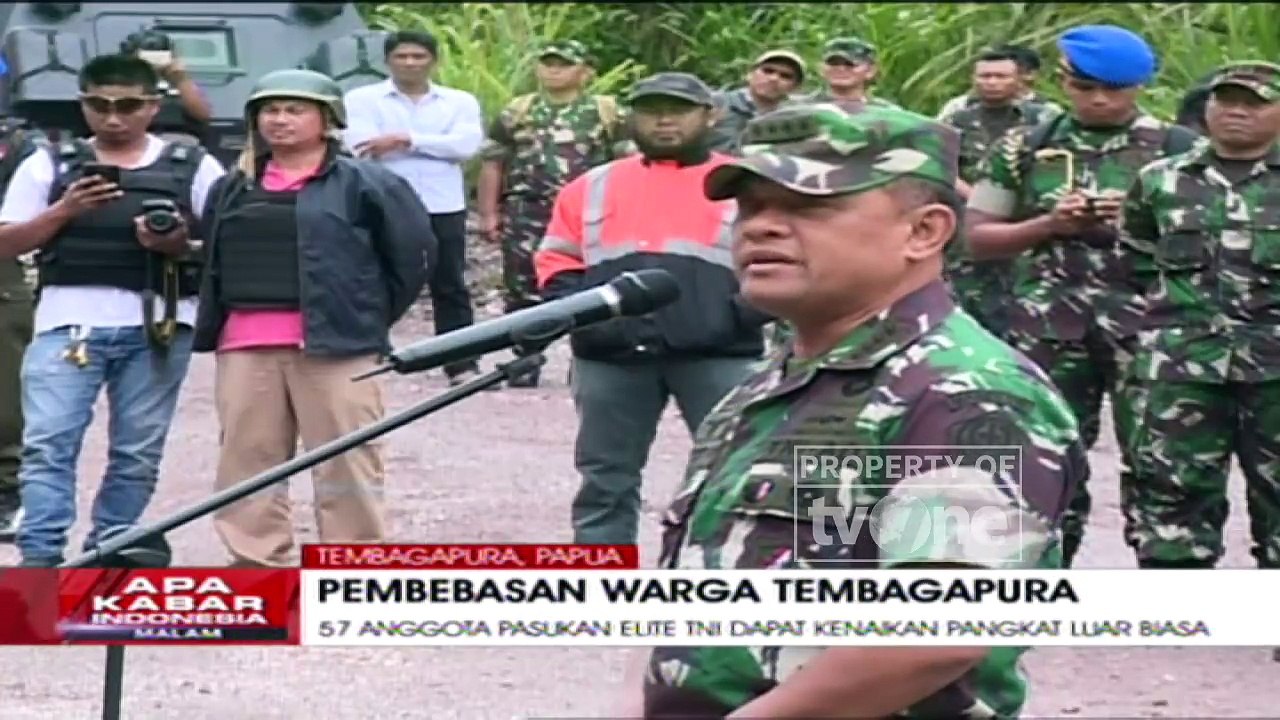 "Panglima: Kelompok Bersenjata di Papua Terus Diburu" [Part 1] - Apa Kabar Indonesia Malam tvOne