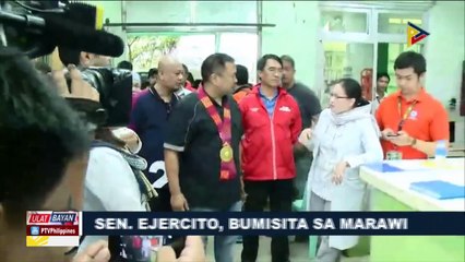 Sen. Ejercito, nag-abot ng P1-M tulong sa Marawi
