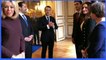 French President Emmanuel Macron meets Lebanese PM Saad Hariri