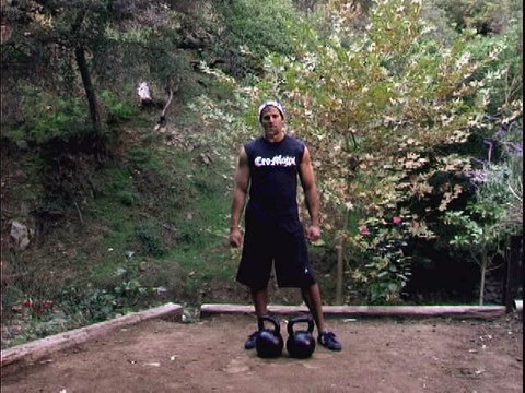 Mike Mahler - Kettlebell Solutions For Speed And Explosive Strength - Upper Body - 02 - Alternating Hang Clean