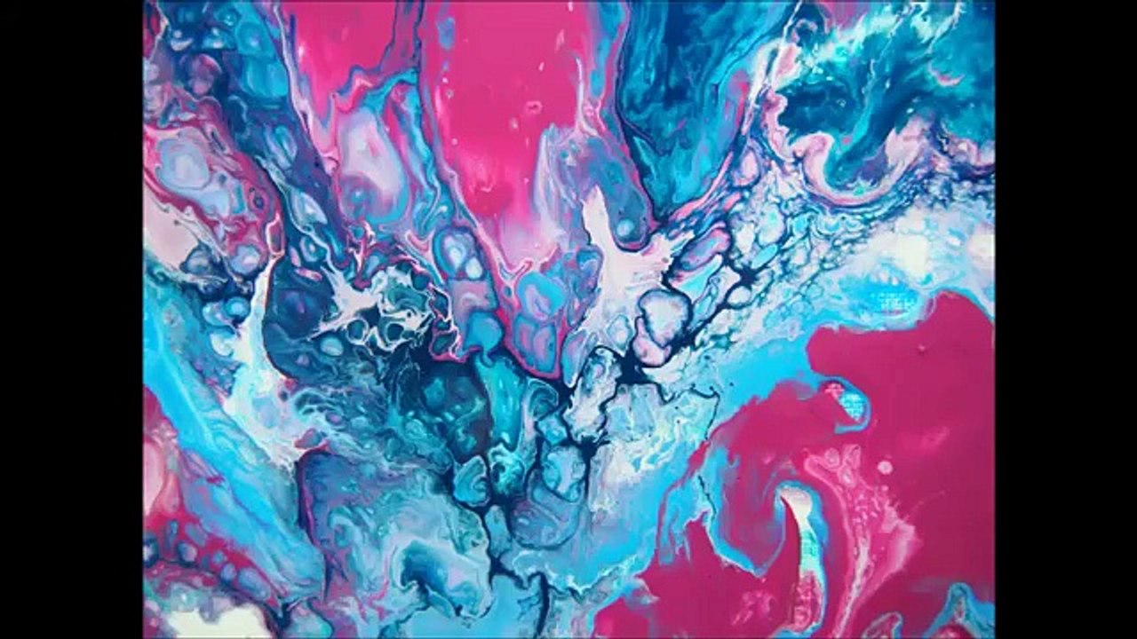Basic RECIPE Acrylic Pour Painting for BEGINNERS with CELLS ♡ Maremis Small Art ♡