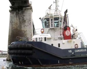 Le deuxième convoi ITER est passé par le Golfe de Fos cet après-midi