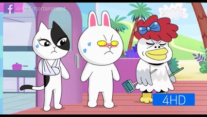 การ์ตูนไลน์ทาวน์ เพื่อนรัก Line Town ตอน คุณป้าดอลซี่ | 4HD