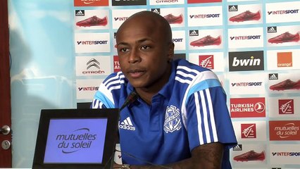 André Ayew ne se met pas plus de pression avant de recevoir Monaco