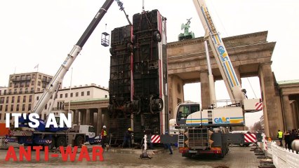 Anti-War Monument Symbolizes Syrian War And Civilians' Suffering