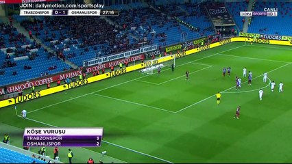 Anil Karaer Goal HD - Trabzonspor 0 - 2 Osmanlispor - 19.11.2017 (Full Replay)