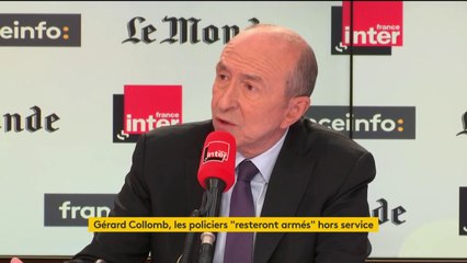 Un maintien de Christophe Castaner au gouvernement "semble difficile" pour Gérard Collomb