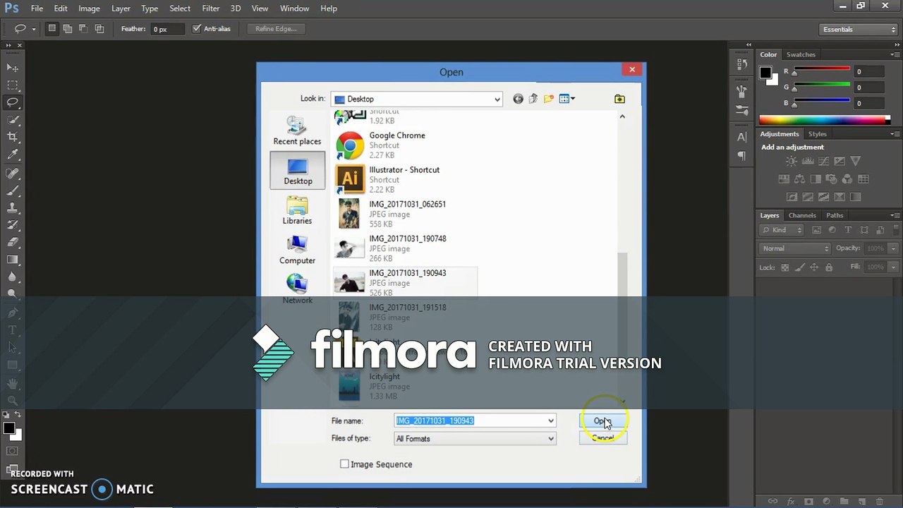 How to remove background in adobe photoshop,Just 2 minutes