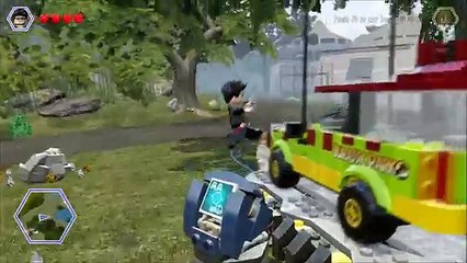 LEGO Jurassic World - Free Roam Gameplay (PC) [HD]