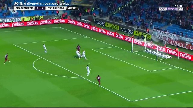 Burak Yilmaz Goal HD - Trabzonspor 2 - 2 Osmanlispor - 19.11.2017 (Full Replay)