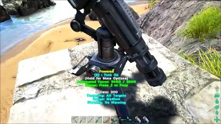 ARK: Survival Evolved - AUTO TURRET FTW! E47 ( Gameplay )