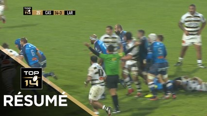 TOP 14 - Résumé Castres - La Rochelle : 31-15 - J10 - Saison 2017/2018