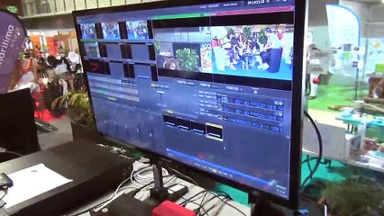 Joie et bonne humeur animent ce plateau TV interactif !